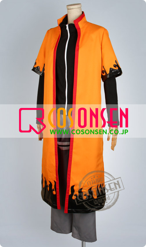 NARUTO -ナルト-疾風伝 仙人モード うずまきナルト コスプレ衣装